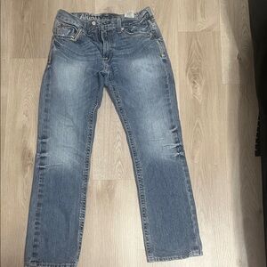 Ariat Men's Straight Blue Jeans